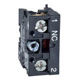 NC contact for ZB2BE102 push button